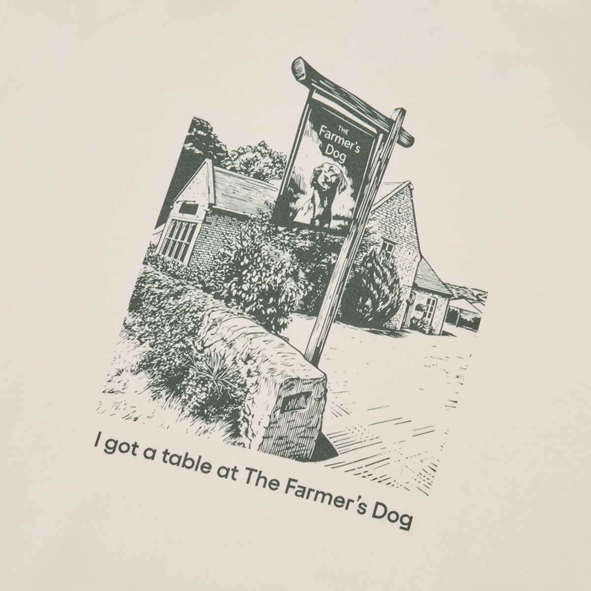 I got a table at The Farmer's Dog Hoodie