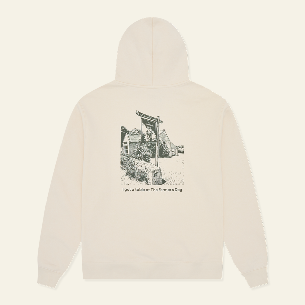 I got a table at The Farmer's Dog Hoodie
