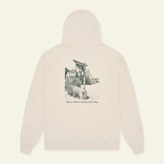 I got a table at The Farmer's Dog Hoodie