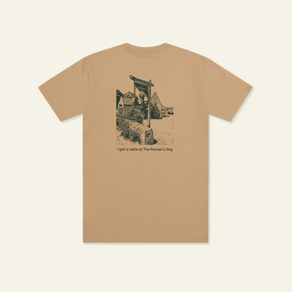I got a table at The Farmer's Dog T-shirt