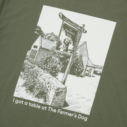 I got a table at The Farmer's Dog T-shirt