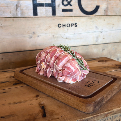 Boneless Turkey Breast Wrapped In Bacon