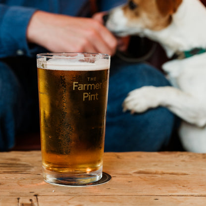 The Farmer's Pint Glass