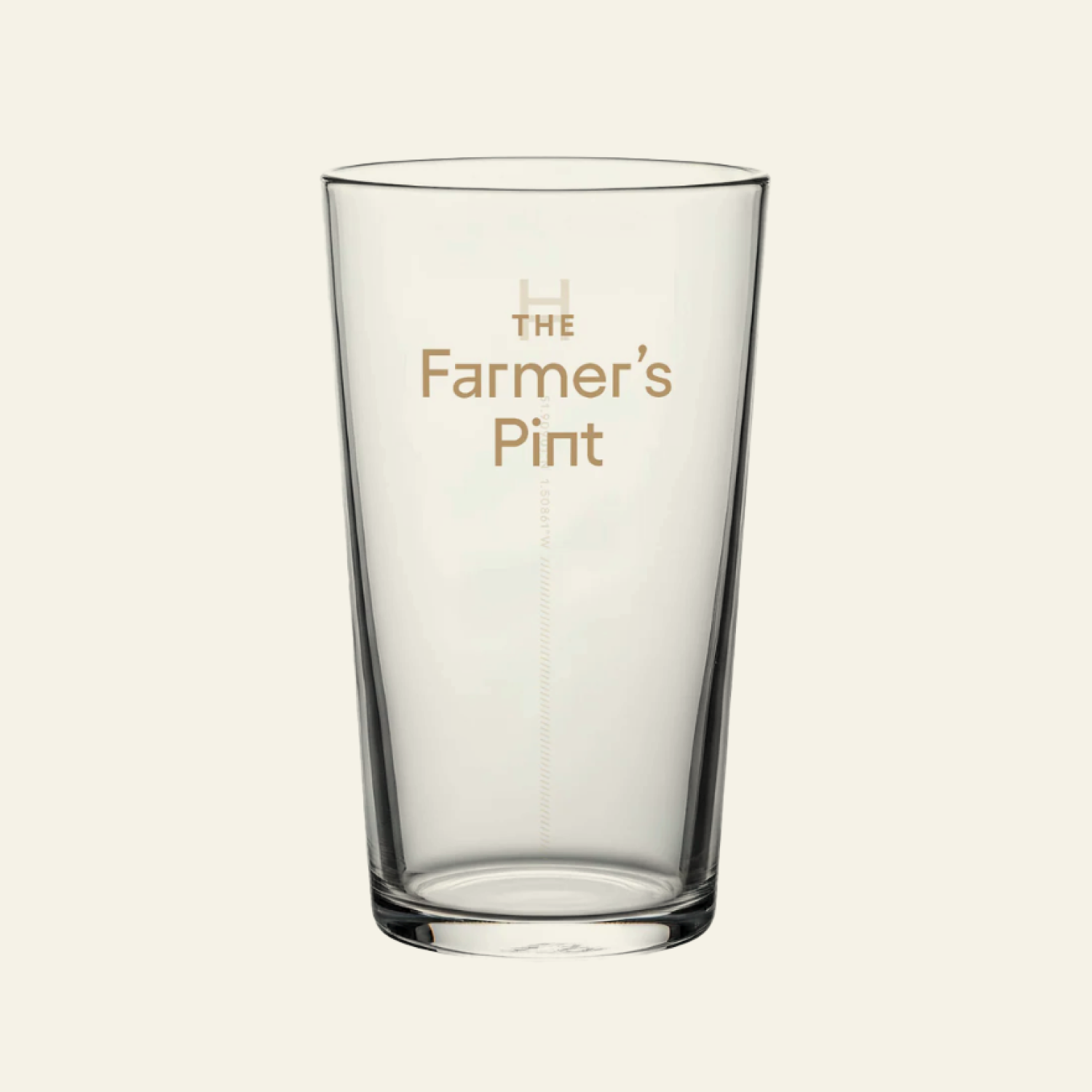 The Farmer's Pint Glass