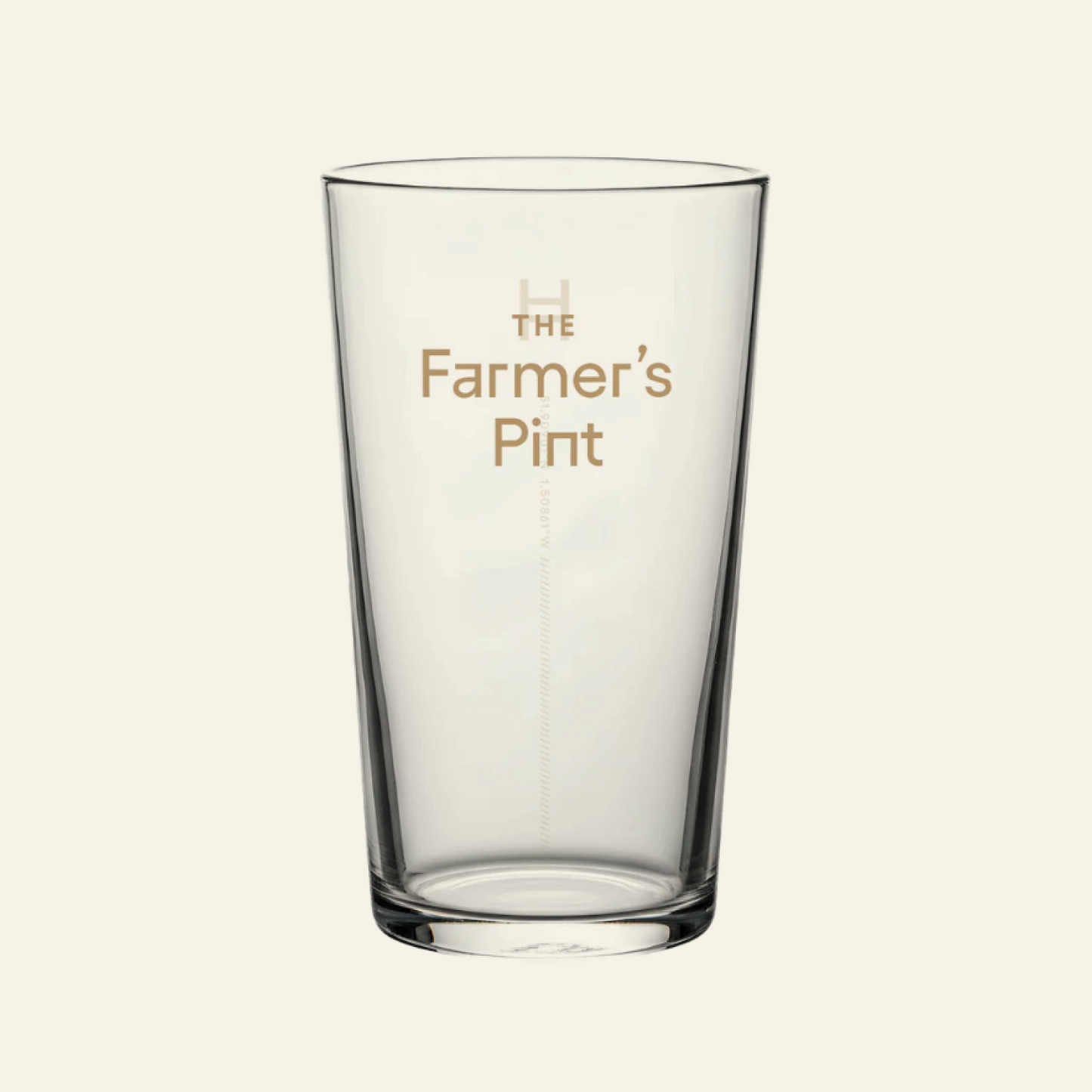 The Farmer's Pint Glass