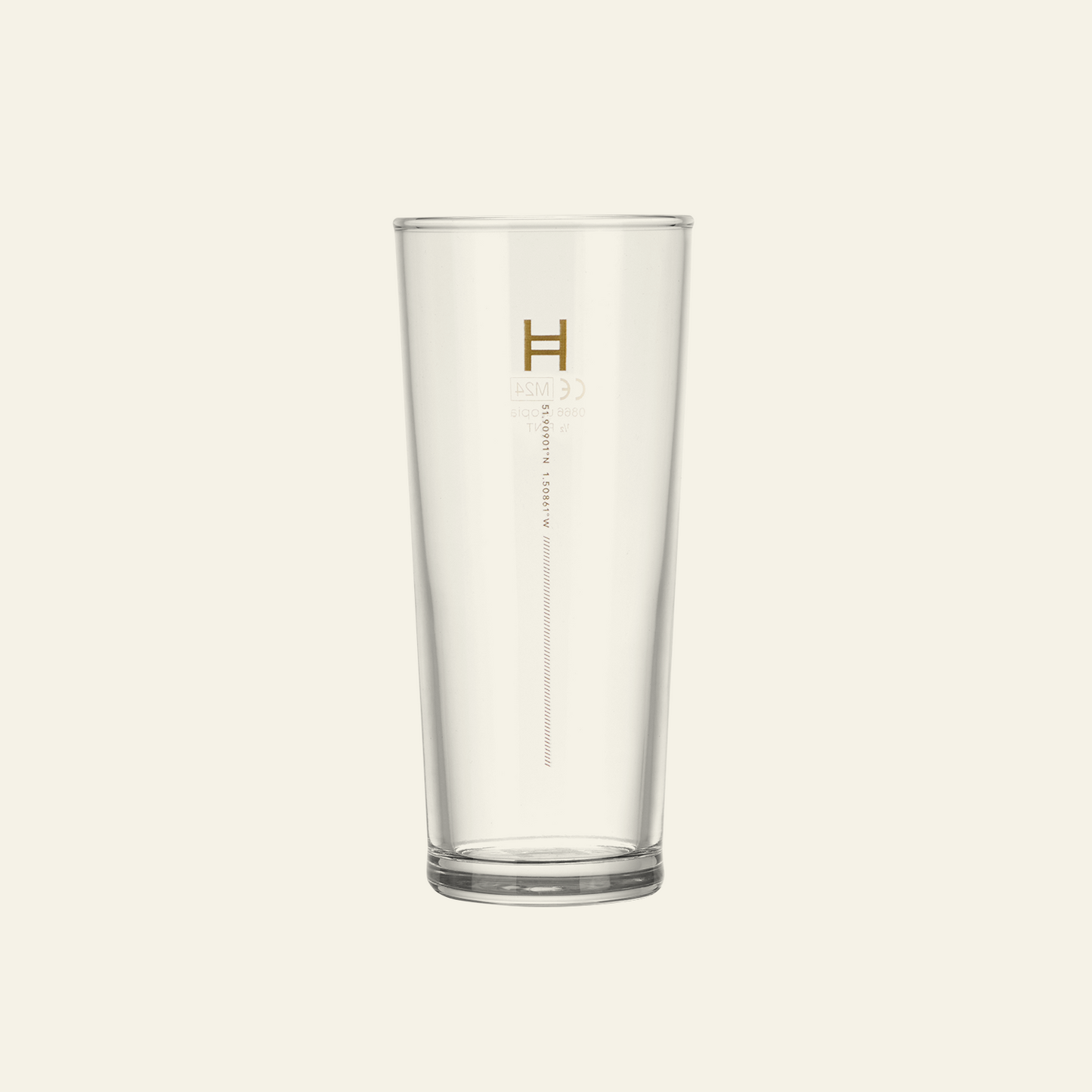 Hawkstone Half-pint Glass