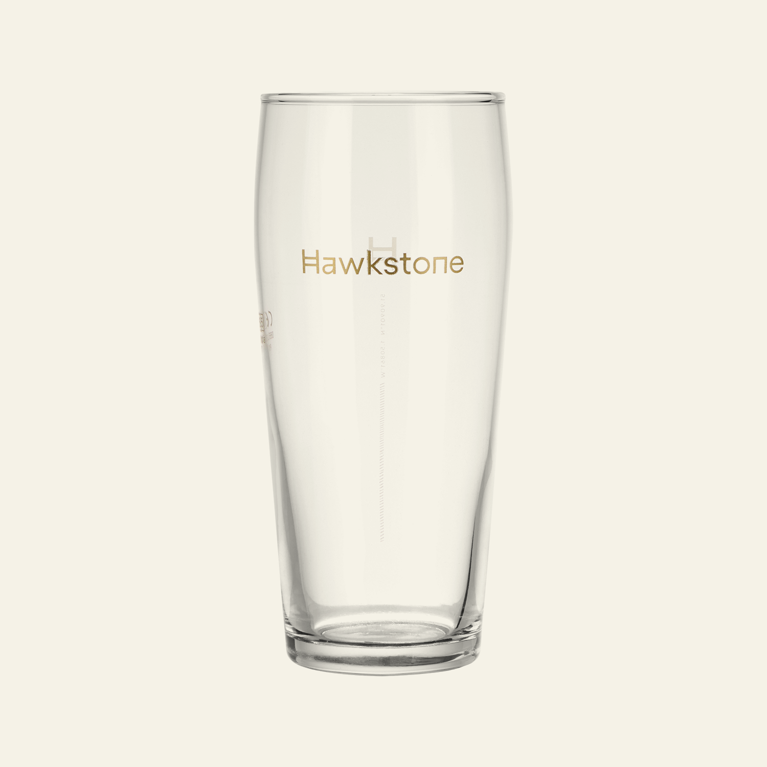 Hawkstone Pint Glass