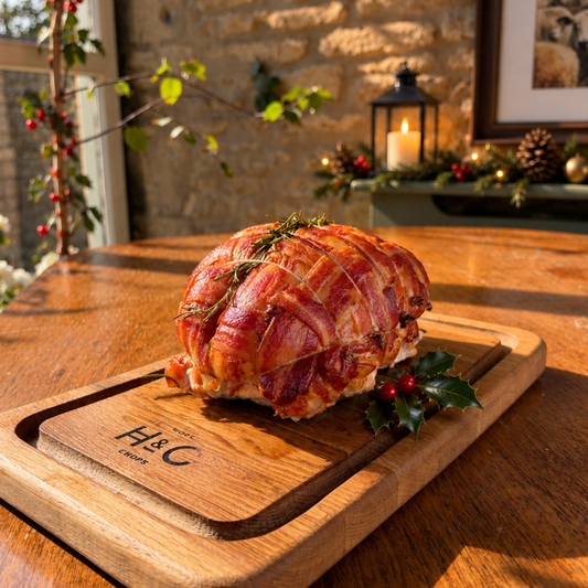 Boneless Turkey Breast Wrapped In Bacon