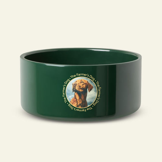 The Farmer's Dog Enamel Dog Bowl