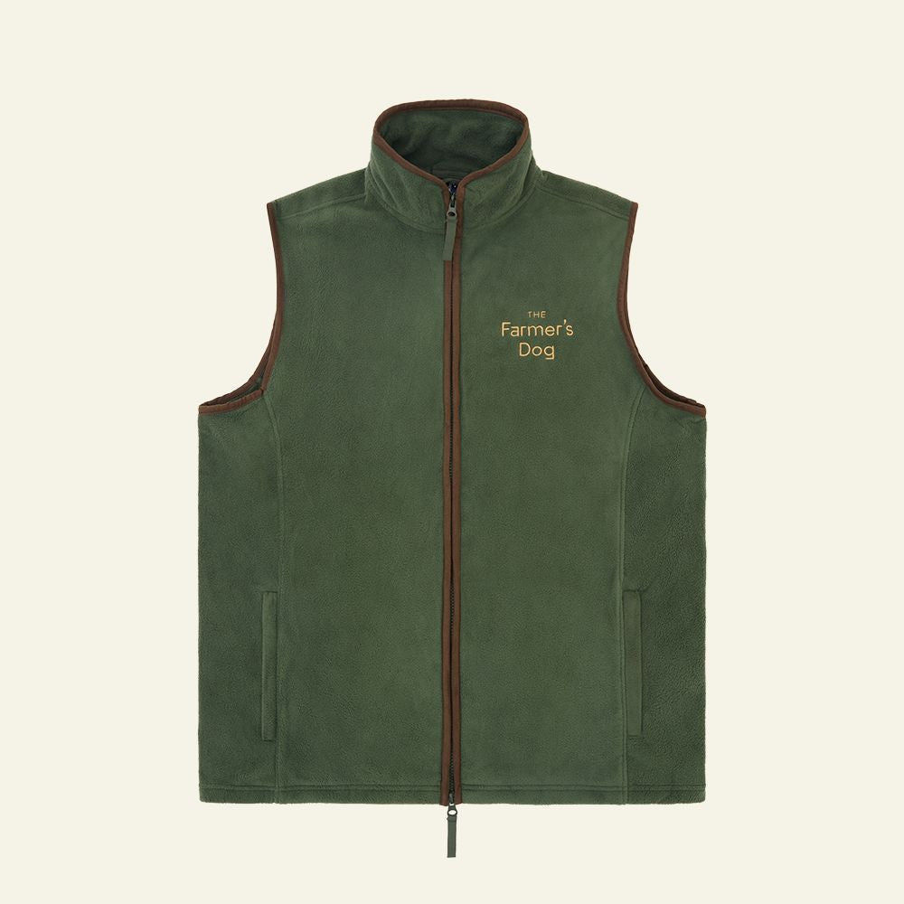 The Farmer's Dog Green Gilet