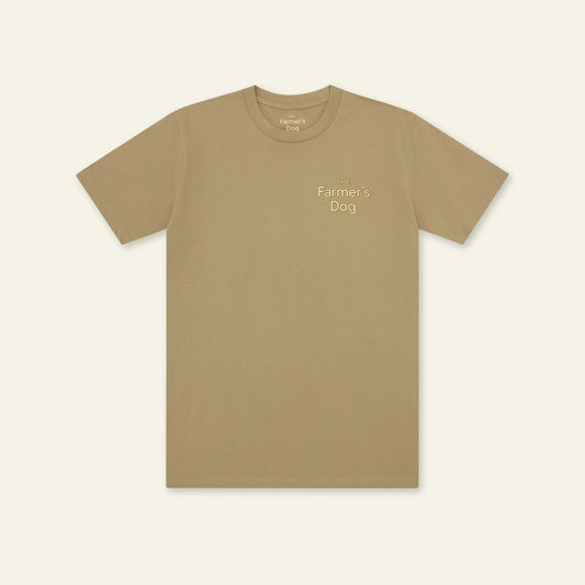 The Farmer's Dog T-shirt – Stone
